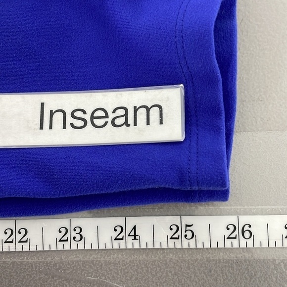 Beyond Yoga Leggings Womens Small Blue Ankle Snap Flexible - Picture 12 of 13